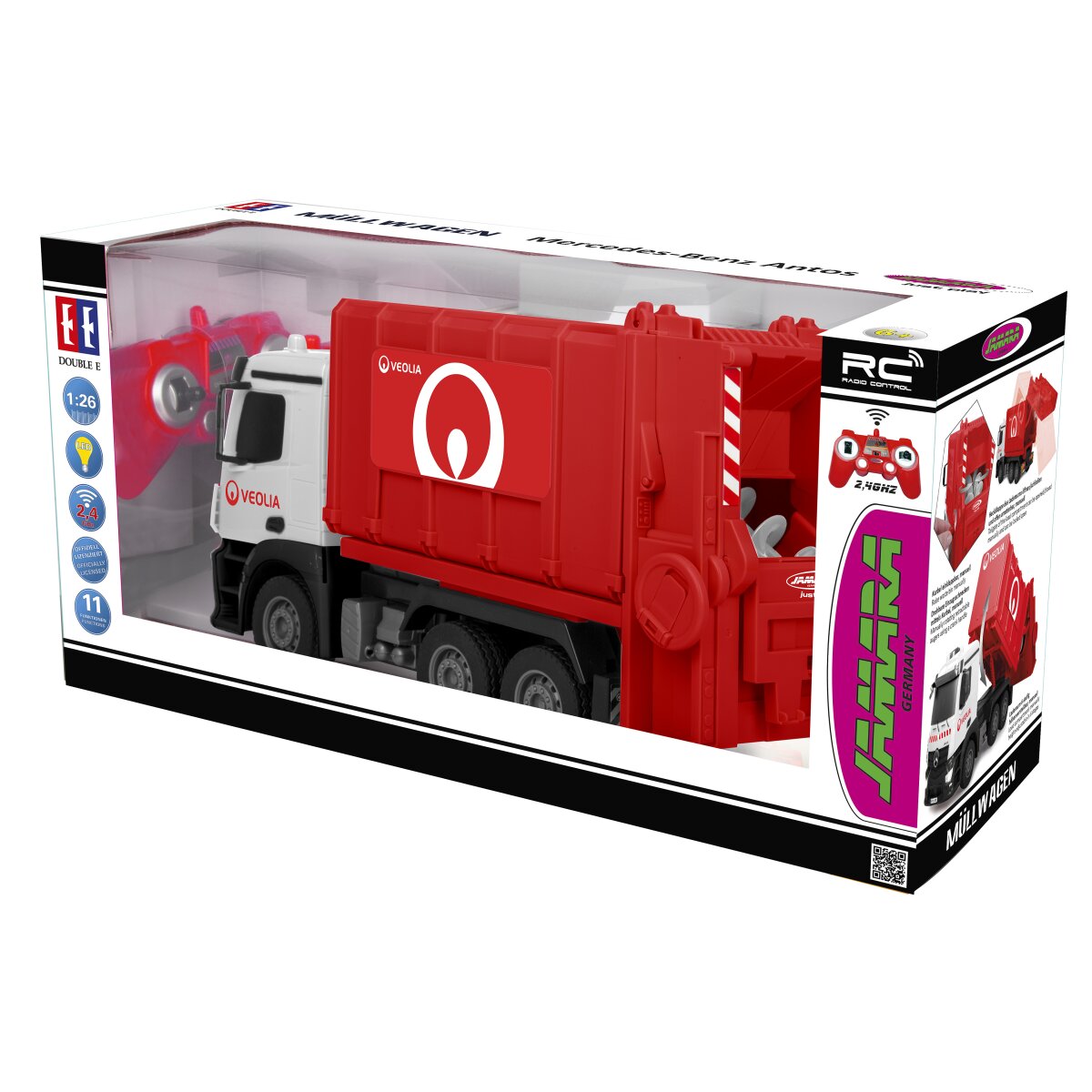 Müllwagen Mercedes-Benz Antos 1:26 2,4GHz