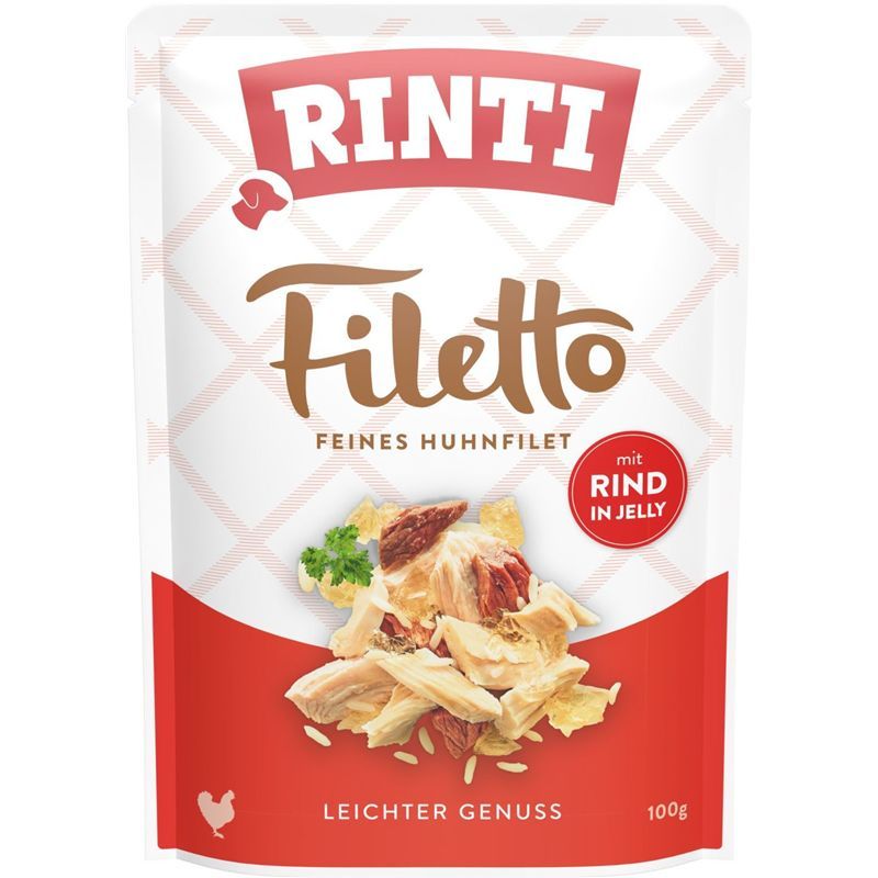 Rinti Filetto Jelly Huhn & Rind 100g Rinti Filetto Jelly Huhn & Rind 100g