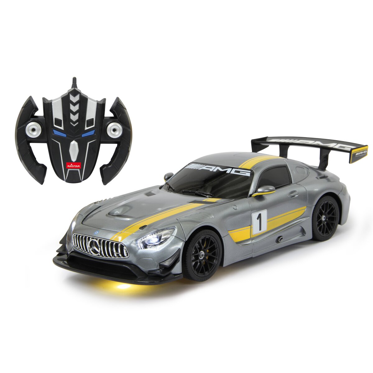 Mercedes-AMG GT3 1:14 grau 2,4GHz transformable Mercedes-AMG GT3 1:14 grau 2,4GHz transformable