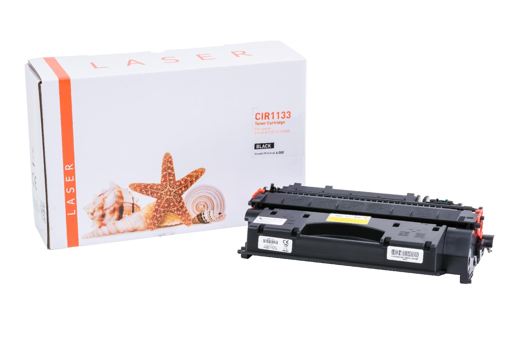 IR1133 alternativ Toner schwarz für Canon / CEXV40 / 6.000 Seiten IR1133 alternativ Toner schwarz für Canon / CEXV40 / 6.000 Seiten