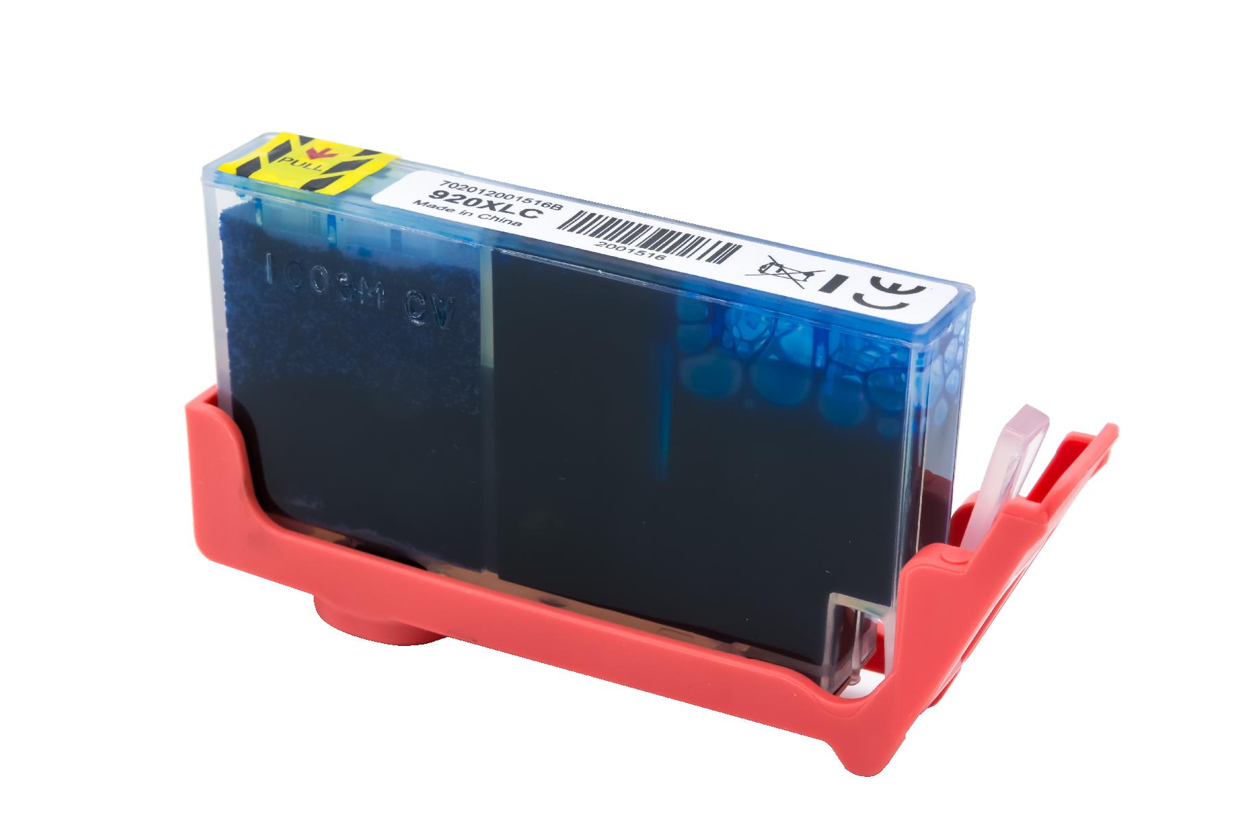 920CXL alternativ Tinte Cyan für HP / CD972AE / 14,6ml 920CXL alternativ Tinte Cyan für HP / CD972AE / 14,6ml