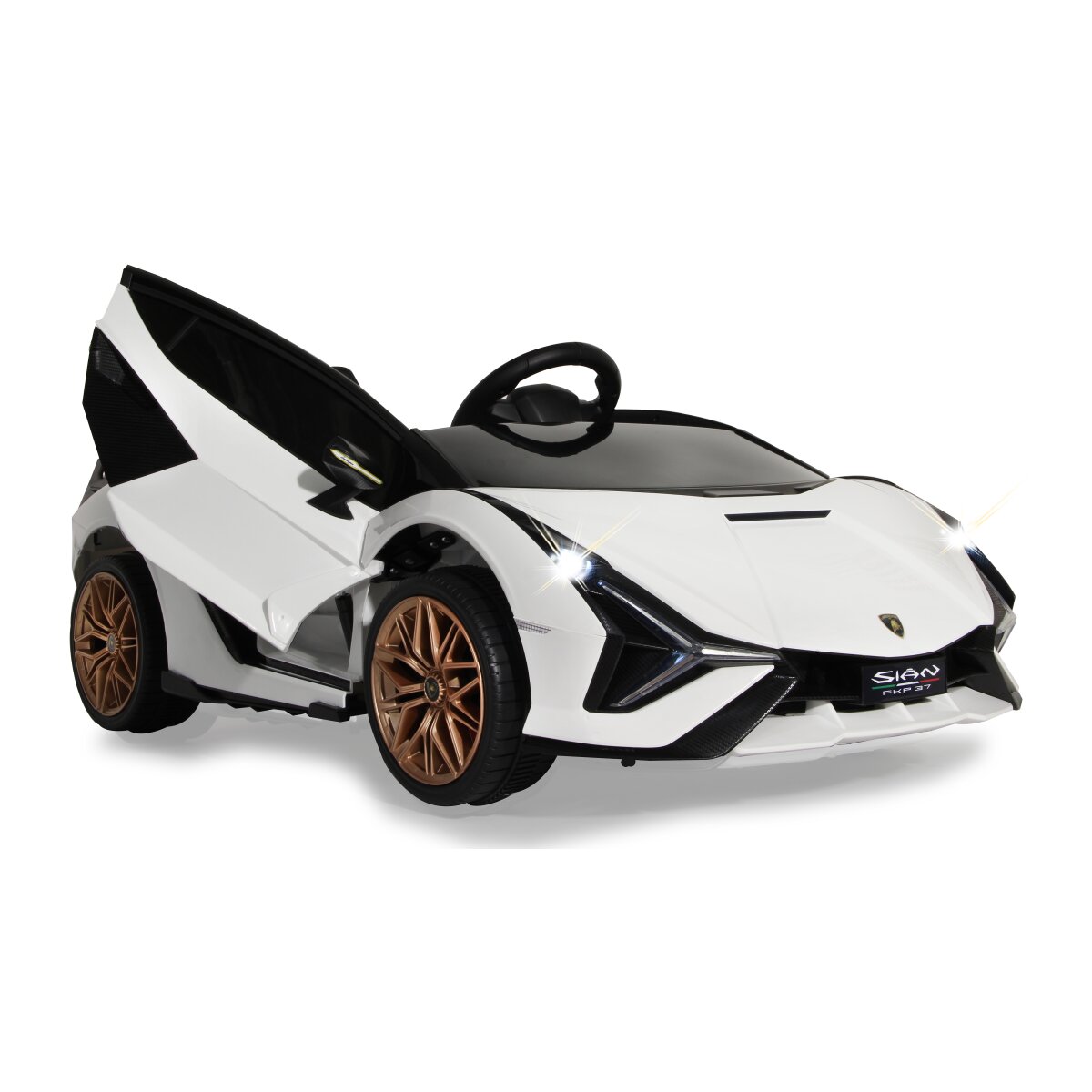 Kinderfahrzeug Lamborghini Sián FKP 37 weiß