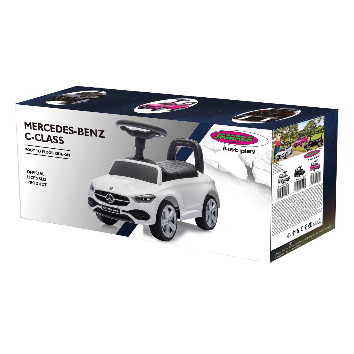 Rutscher Mercedes-Benz C-Class pink 2in1