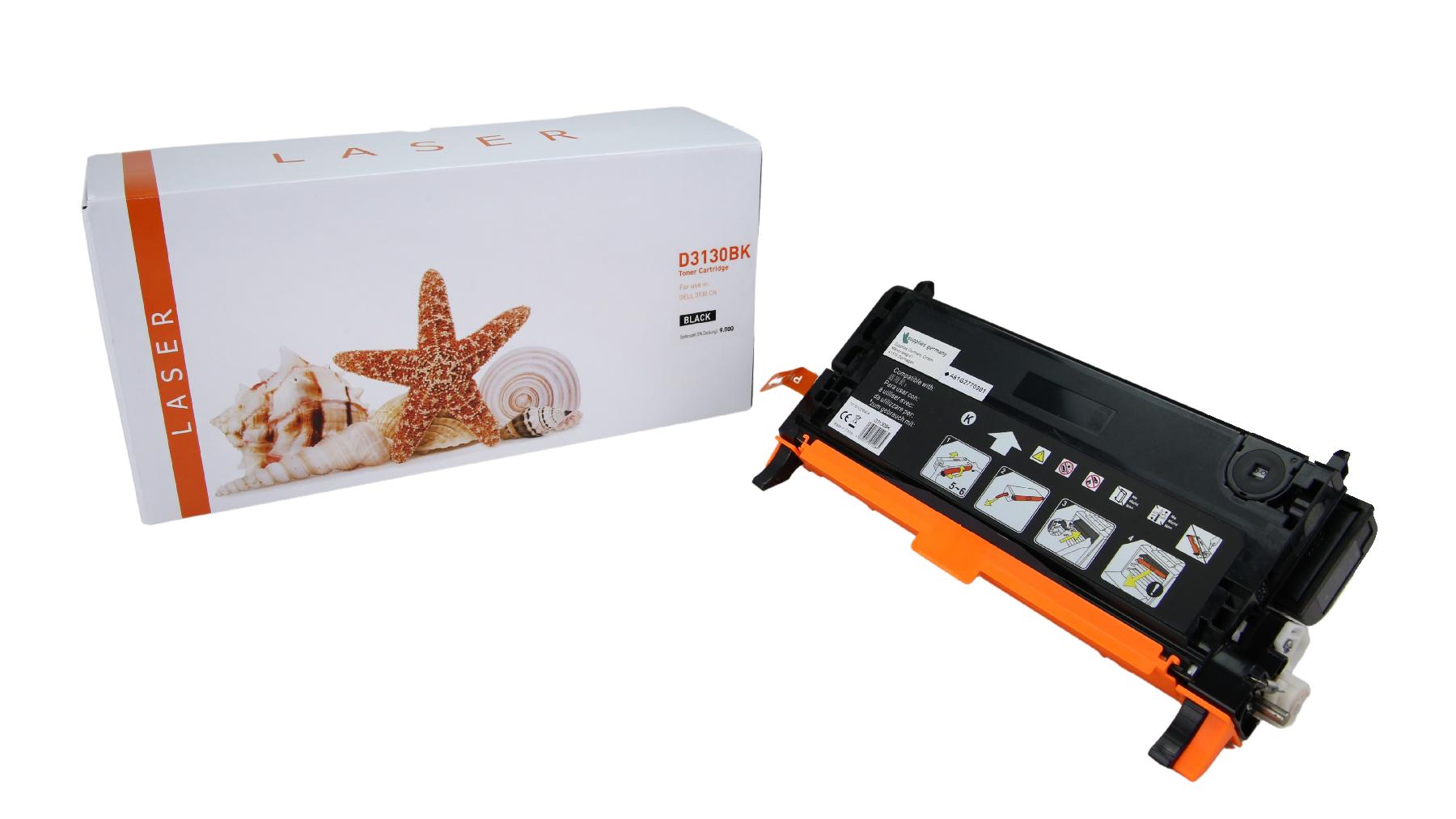 D3130schwarz alternativ Toner schwarz für Dell / H516C / 59310289 / 9.000 Seiten D3130schwarz alternativ Toner schwarz für Dell / H516C / 59310289 / 9.000 Seiten