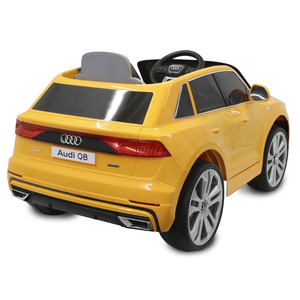 Kinderfahrzeug Audi Q8 gelb
