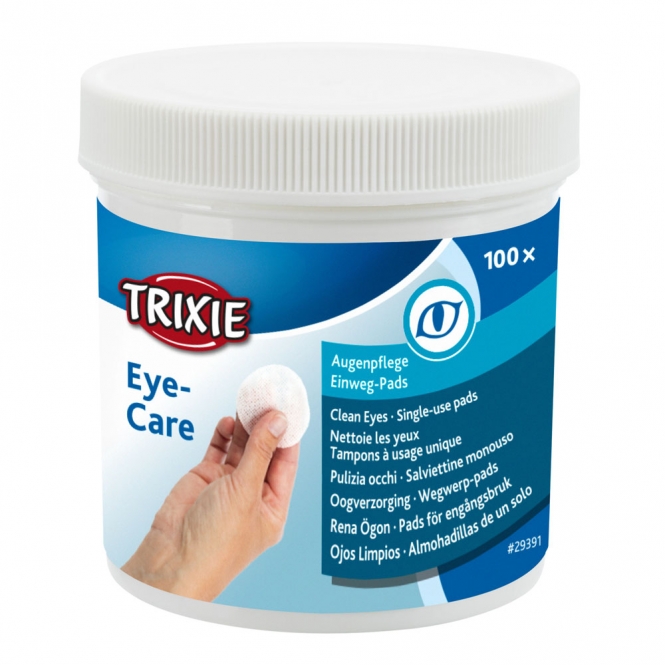 Trixie Augenpflege Einweg-Pads - 100 Stück Trixie Augenpflege Einweg-Pads - 100 Stück