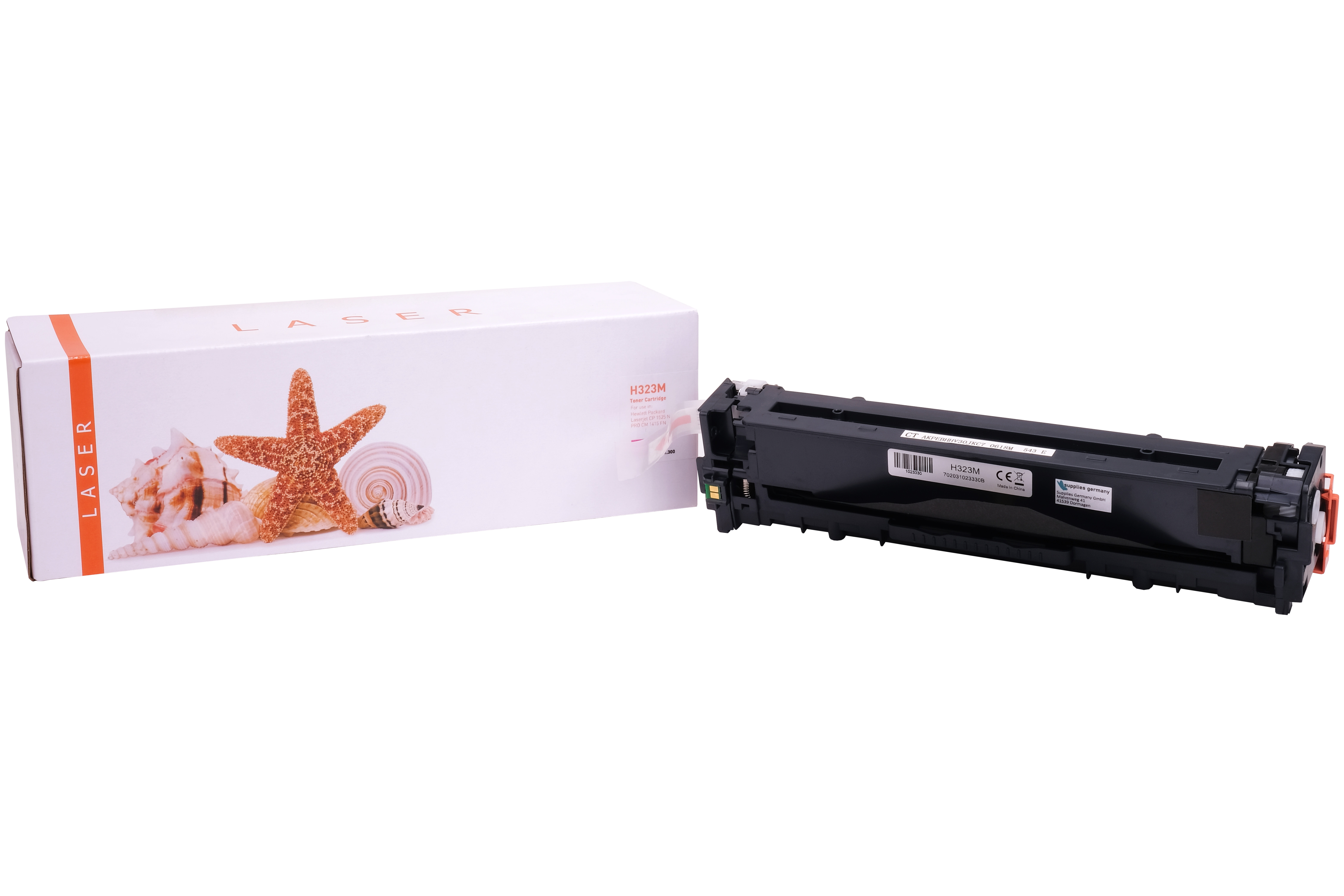 CE323M alternativ Toner Magenta für HP / CE323A / 128A / 1.300 Seiten CE323M alternativ Toner Magenta für HP / CE323A / 128A / 1.300 Seiten