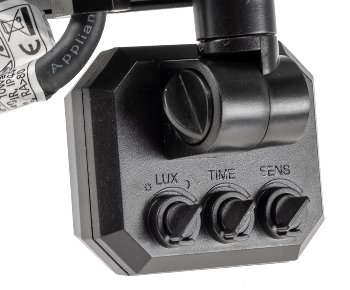 LED-Fluter SlimLine "CTF-SLT10 PIR", 10W, IP44, 923lm, 4000K, Bewegungsmelder