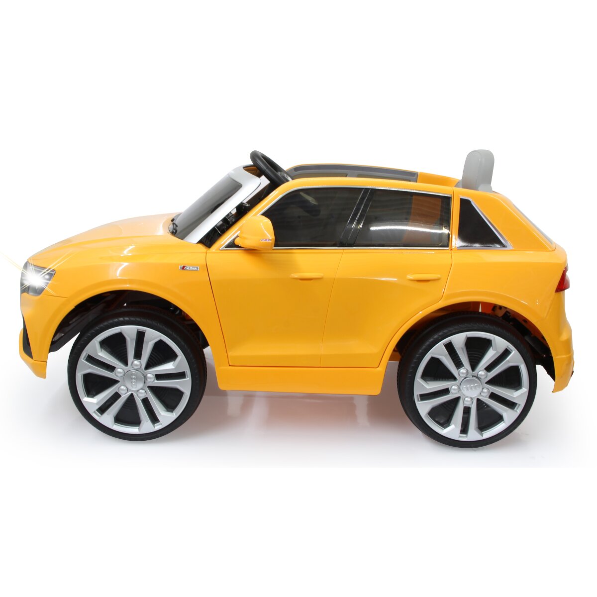 Kinderfahrzeug Audi Q8 gelb