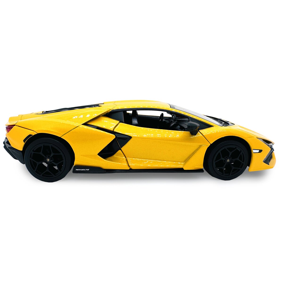 Lamborghini Revuelto Diecast 1:24 gelb inkl. Knopfzellen