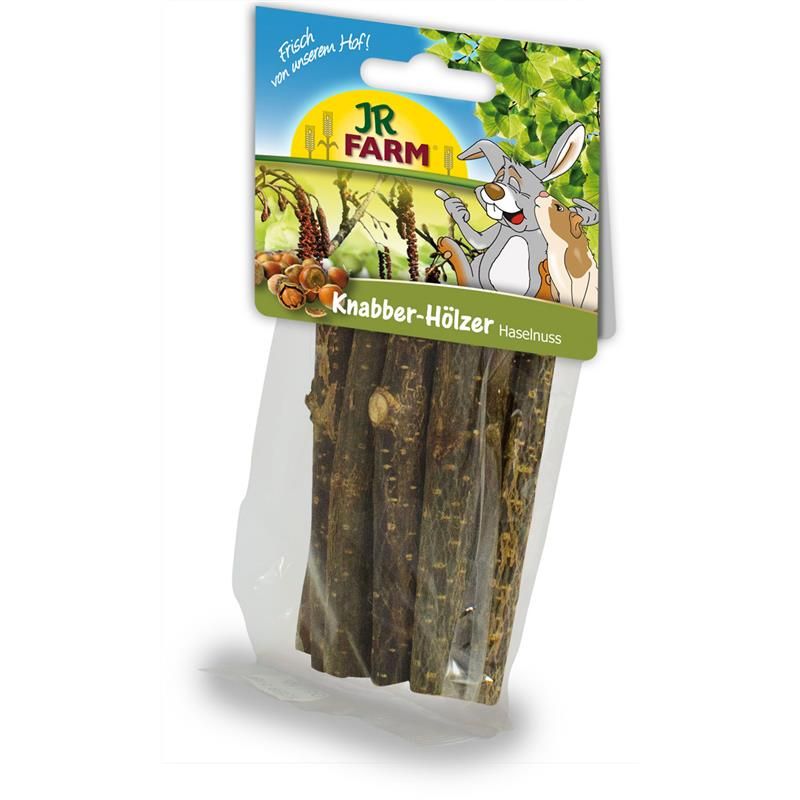 JR Farm Knabber-Hölzer Haselnuss 40g JR Farm Knabber-Hölzer Haselnuss 40g