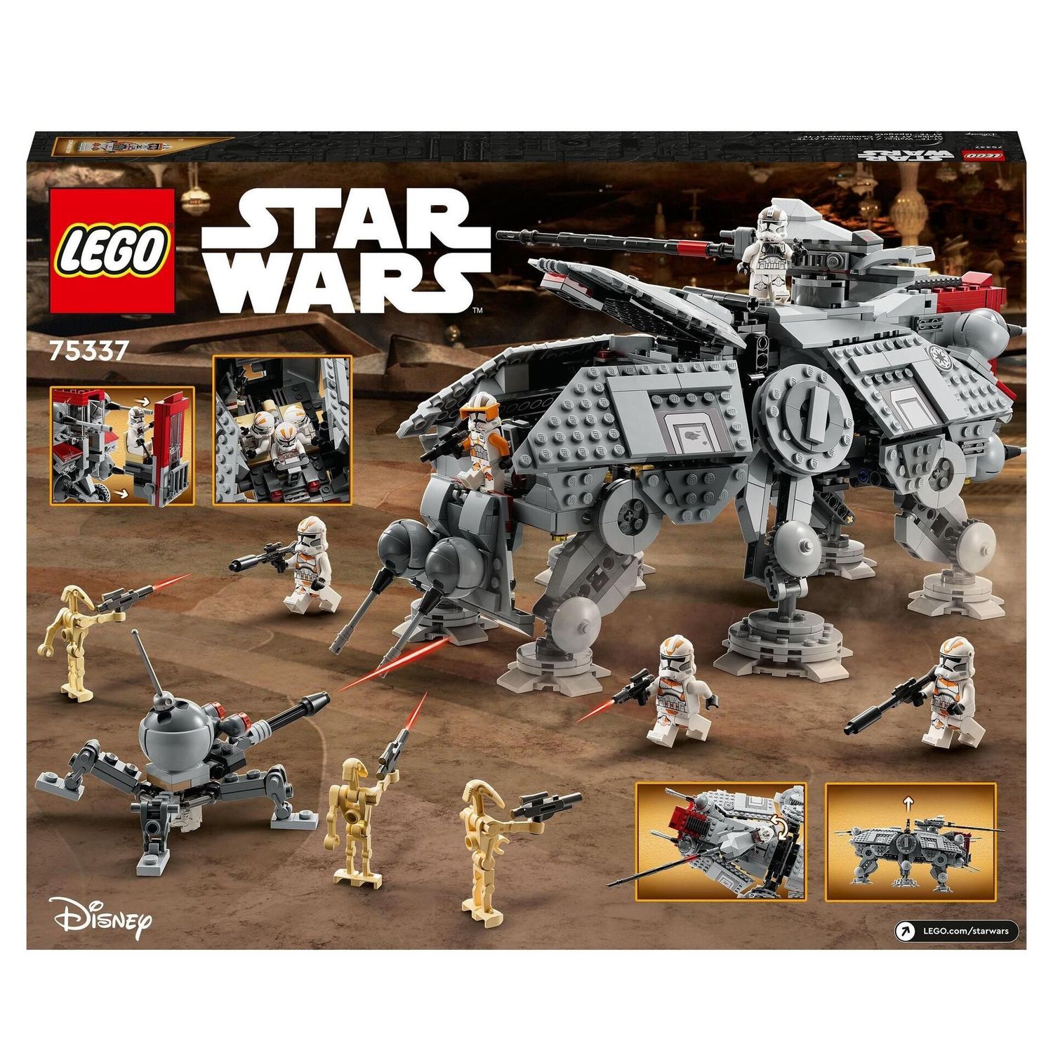 LEGO® 75337 - Star Wars AT-TE Walk (1082 Teile)