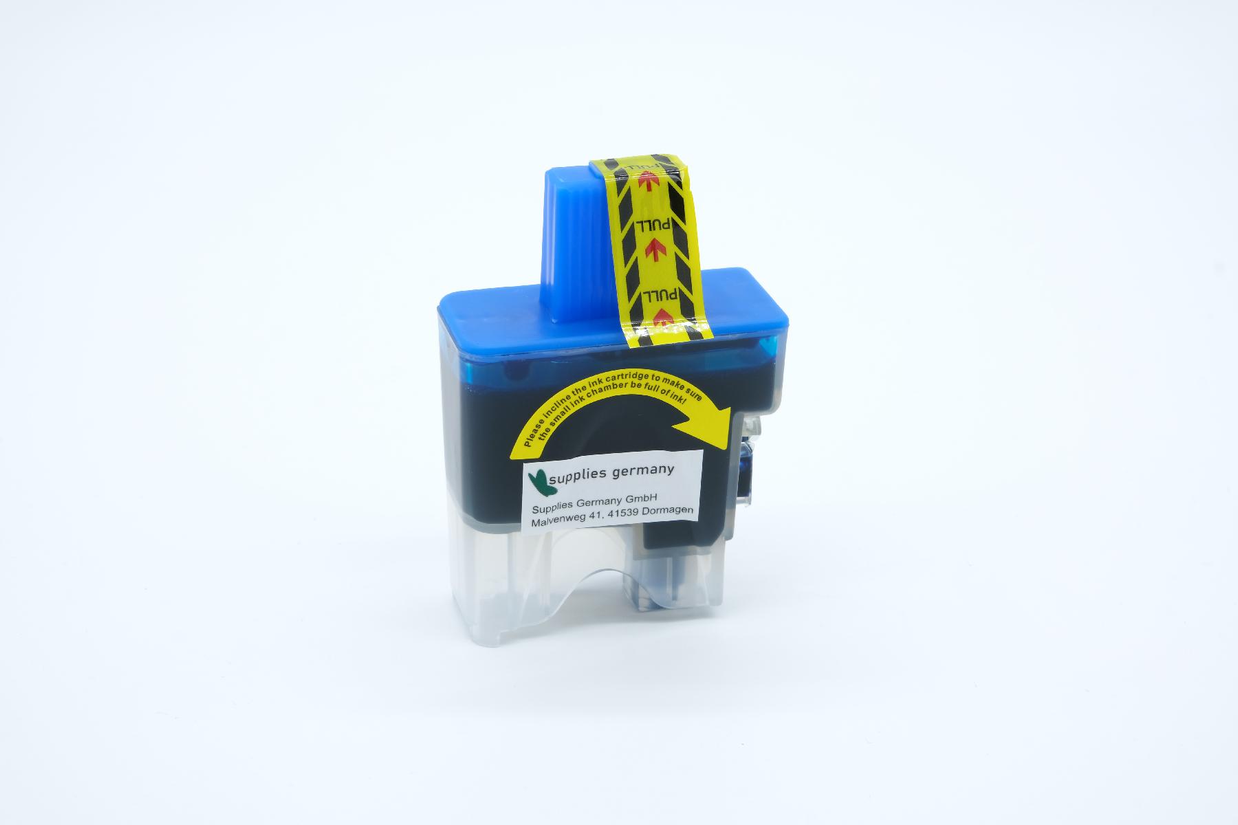 LC900C alternativ Tinte Cyan für Brother / LC900C / 18ml LC900C alternativ Tinte Cyan für Brother / LC900C / 18ml