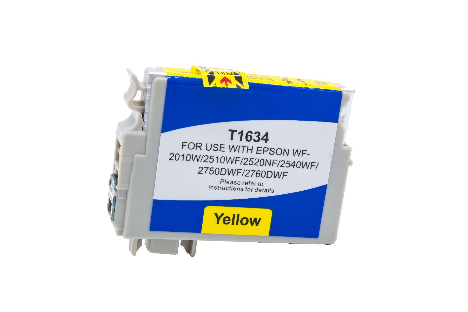 T1634 alternativ Tinte gelb für Epson / C13T16344010 / 6,5ml T1634 alternativ Tinte gelb für Epson / C13T16344010 / 6,5ml