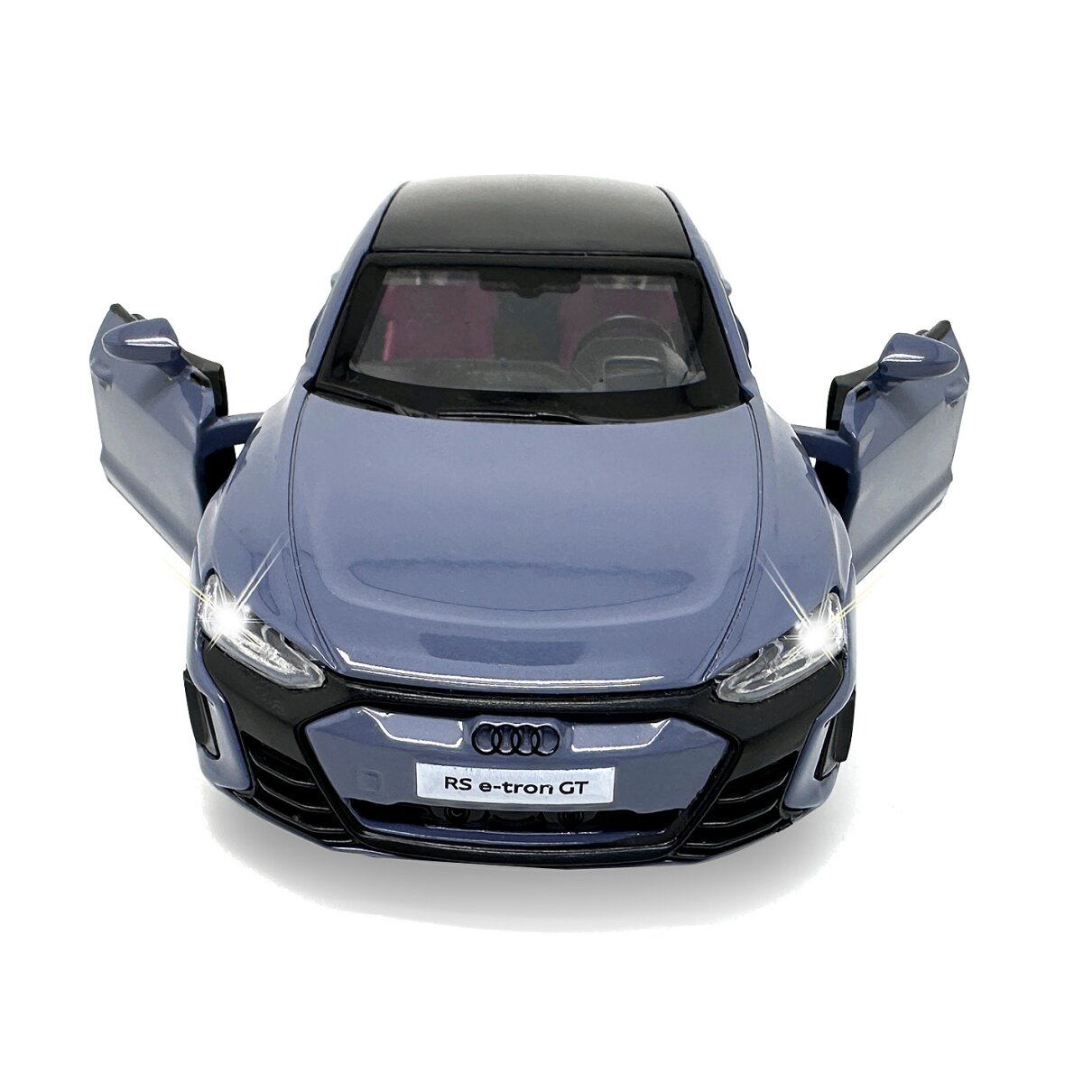 Audi RS e-tron GT Diecast 1:36 grau inkl. Knopfzellen