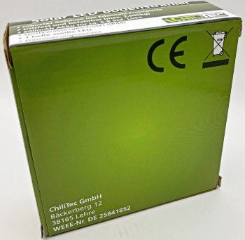 Solar LED Bodenstrahler "CTB-R", rund, ØxH 12x4cm, IP44, Edelstahl-Front