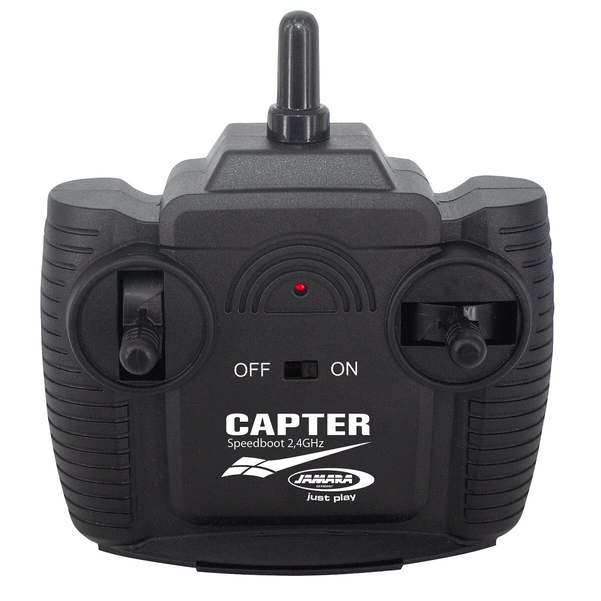 Capter Speedboot schwarz/grün Li-Ion 7,4V 2,4GHz