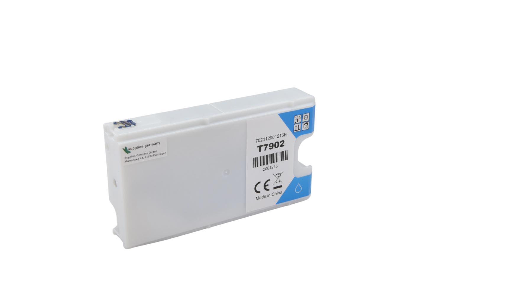 T7902 alternativ Tinte Cyan für Epson / C13T79024010 / 25ml T7902 alternativ Tinte Cyan für Epson / C13T79024010 / 25ml