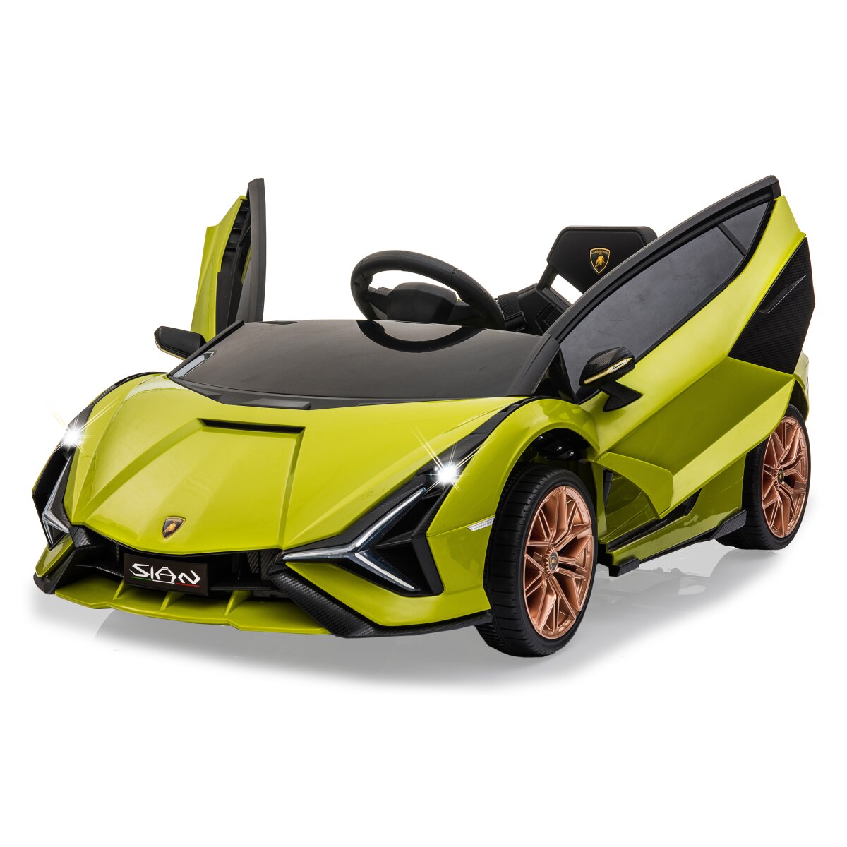 Kinderfahrzeug Lamborghini Sián FKP 37 grün