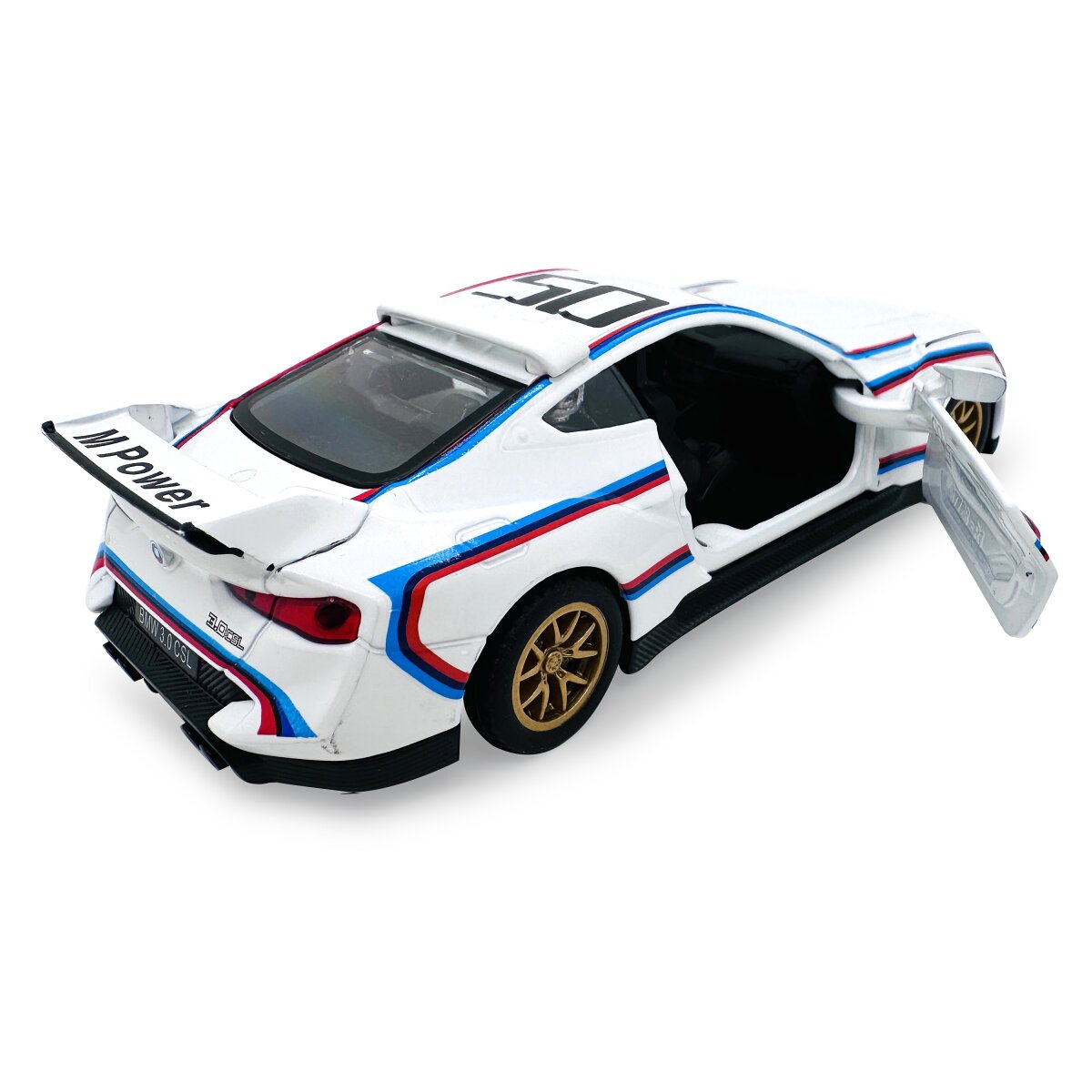 BMW 3.0 CSL Diecast 1:42 weiß
