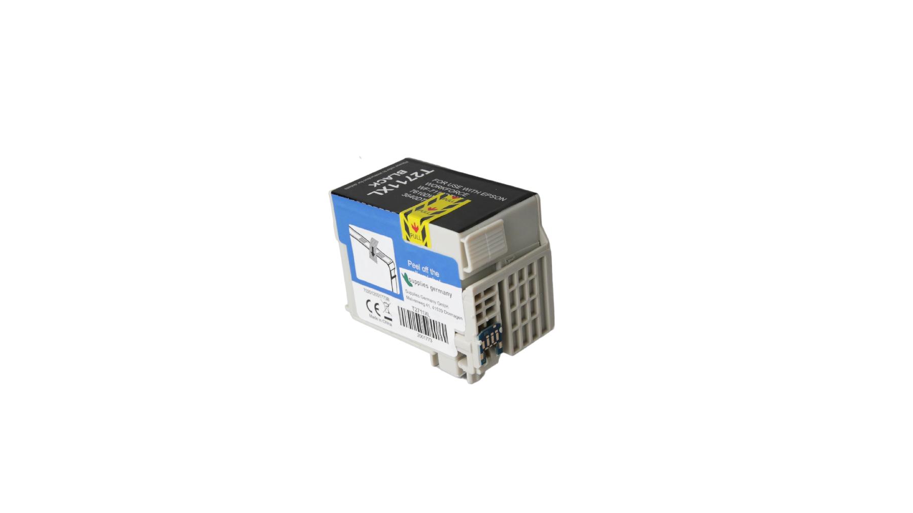 T2711XL alternativ Tinte schwarz für Epson / C13T27114010 / 35ml T2711XL alternativ Tinte schwarz für Epson / C13T27114010 / 35ml