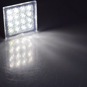 LED Pflasterstein "BRIKX 10" neutralweiß, 10x10x7cm, 130lm, IP67, 230V