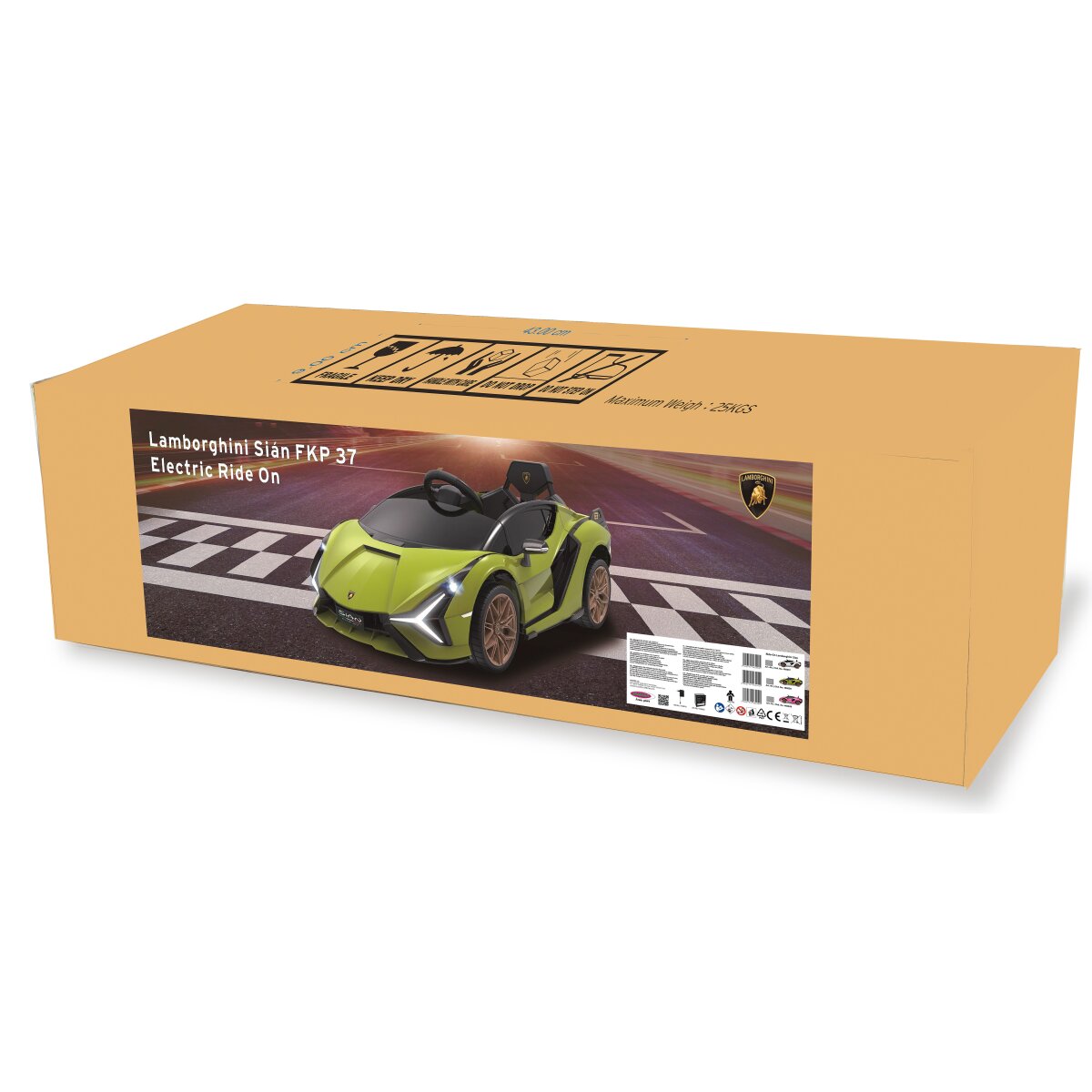 Kinderfahrzeug Lamborghini Sián FKP 37 weiß