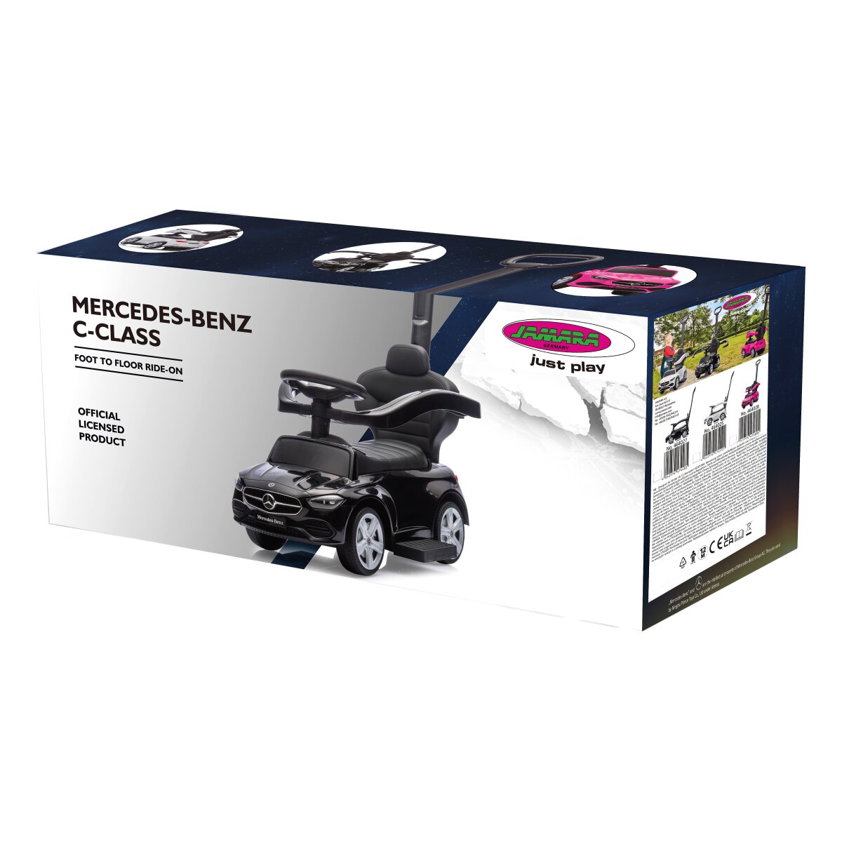 Rutscher Mercedes-Benz C-Class pink 3in1