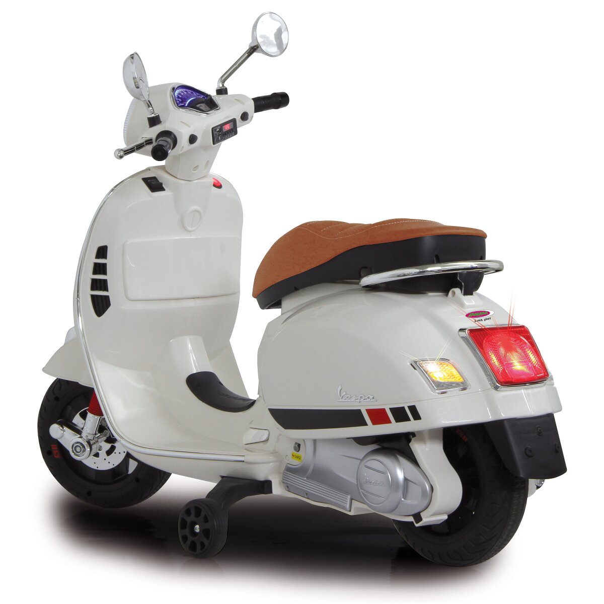Kinderfahrzeug Vespa GTS 125 weiss Li-Power 12.6