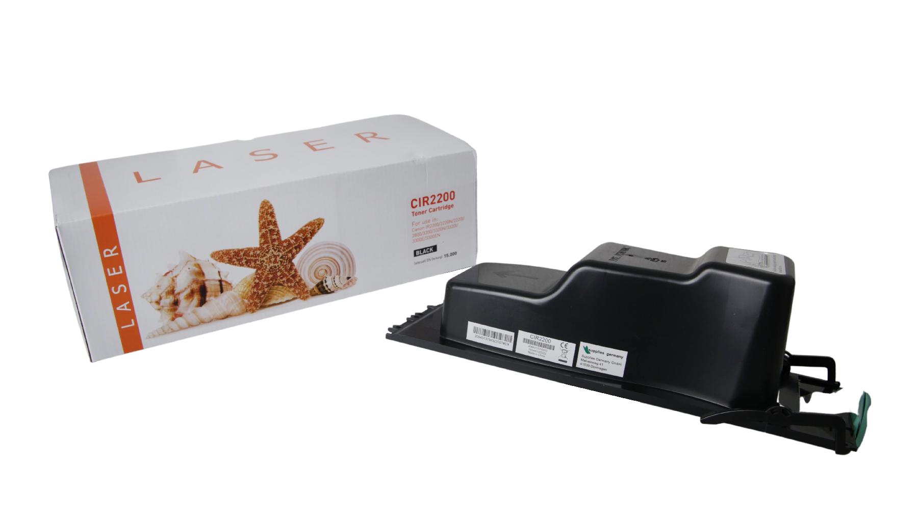 IR2200 alternativ Toner schwarz für Canon / CEXV3 / 15.000 Seiten IR2200 alternativ Toner schwarz für Canon / CEXV3 / 15.000 Seiten