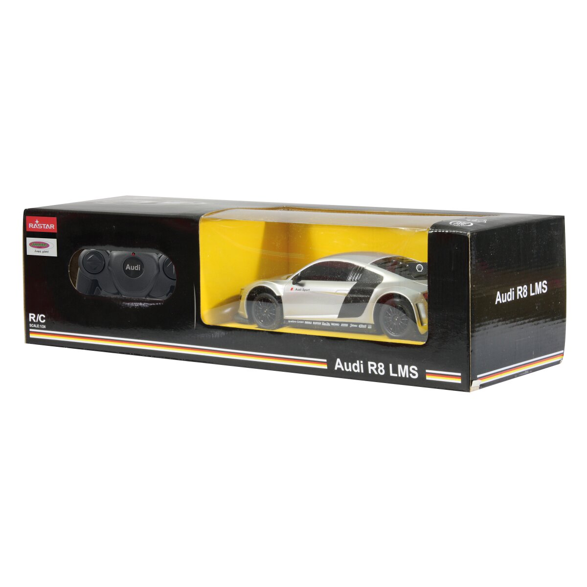 Audi R8 LMS 1:24 silber 2,4Ghz