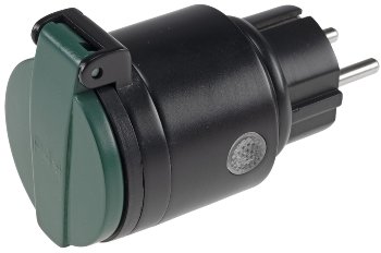 MILOS WiFi AP Funk-Steckdose IP44, Android + iOS- App,Alexa/Google tauglich