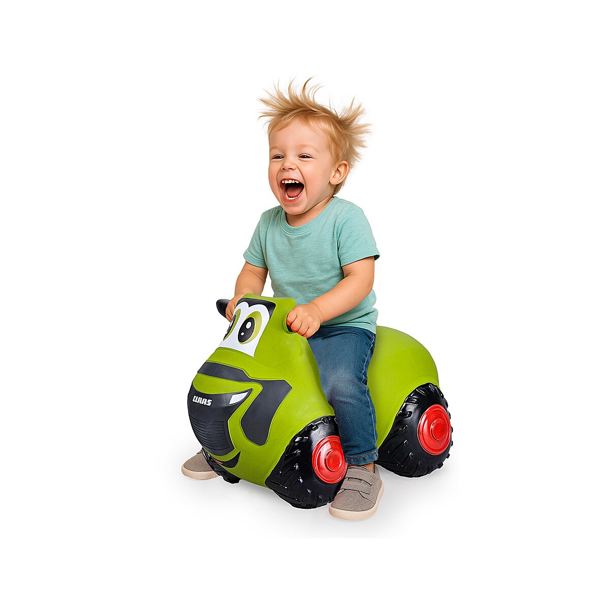 Claas Hüpftraktor mit Pumpe