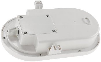 LED Oval-Armatur "FRL-O 12" IP44, Feuchtraum-Leuchte, 13W, 965lm, 4000K