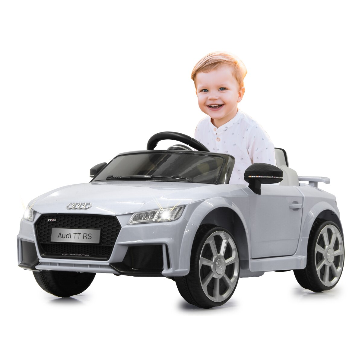 Kinderfahrzeug Audi TT RS weiß Kinderfahrzeug Audi TT RS weiß