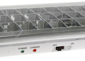 LED Notleuchte "CTNL-90 SMD" 500x95x60mm, Lithium Akku 2x 3,7V/2200mAh, nur 9W