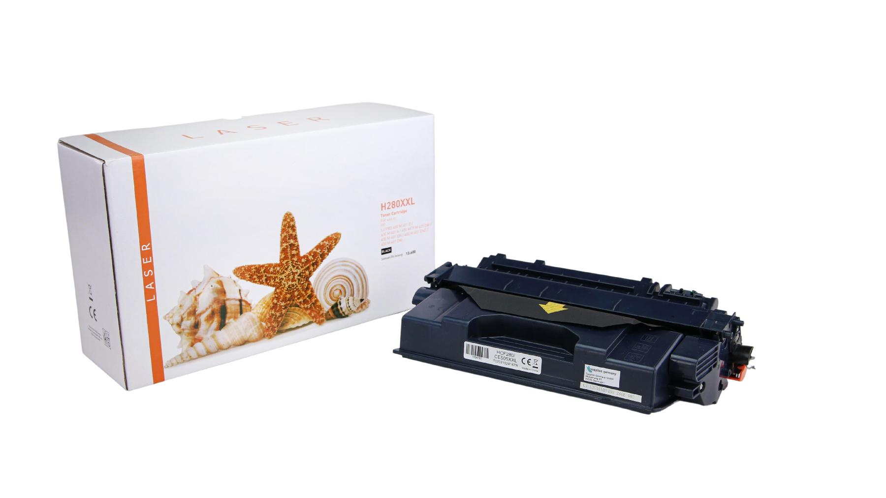 CF280XXL/CE505XXL alternativ Toner schwarz für HP / CF280XXL /CE505XXL / 13.600 Seiten CF280XXL/CE505XXL alternativ Toner schwarz für HP / CF280XXL /CE505XXL / 13.600 Seiten