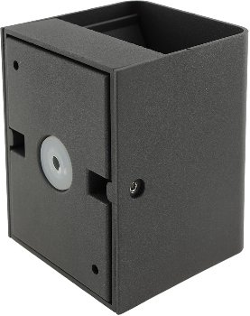 LED Wandleuchte "Fachada", IP54, 2x3,5W, 3000K, warmweiß