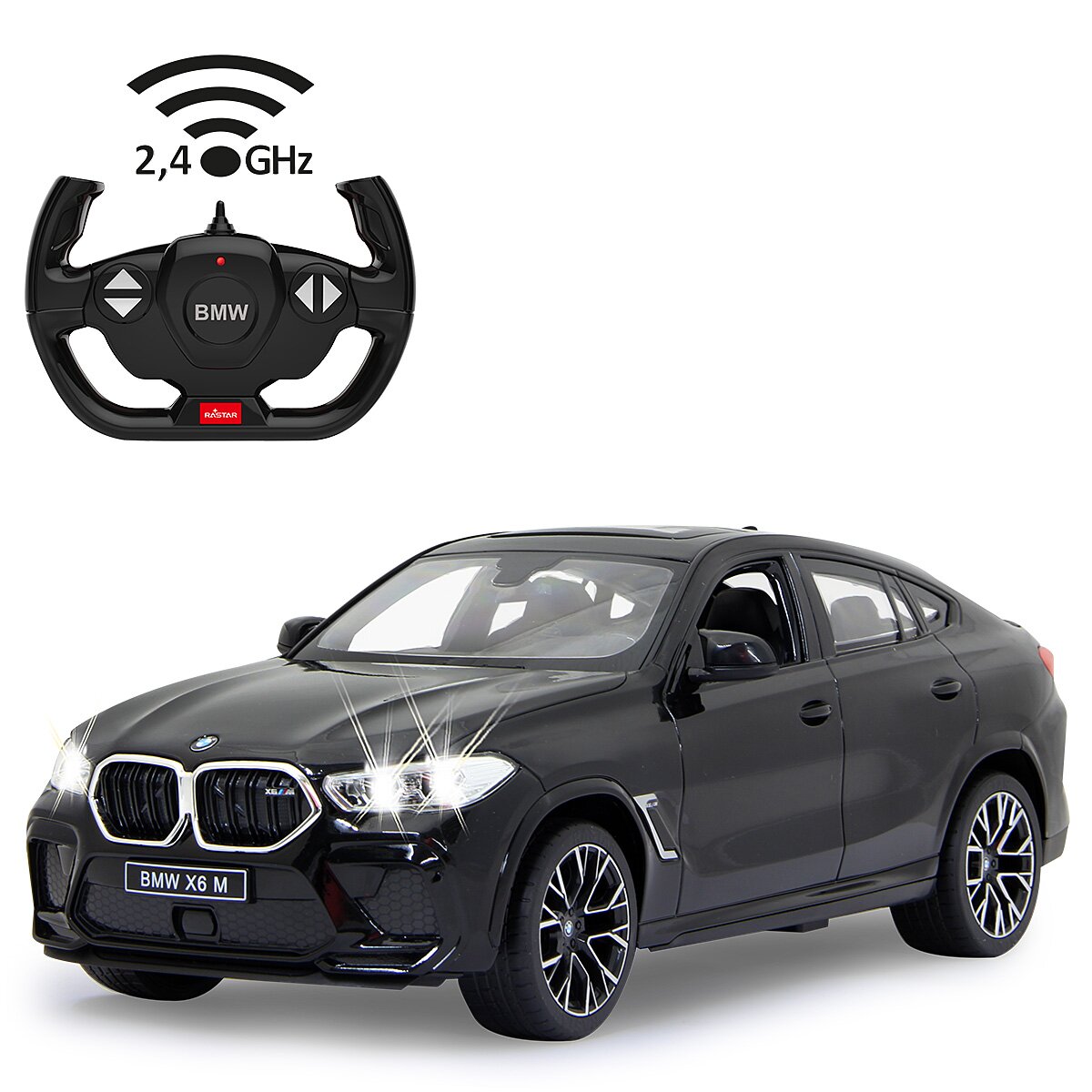 BMW X6 M 1:14 schwarz 2,4GHz BMW X6 M 1:14 schwarz 2,4GHz