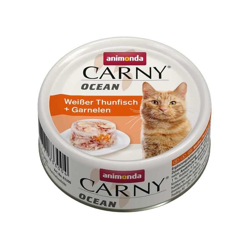 Animonda Carny Ocean Weißer Thunfisch & Garnelen 80g Animonda Carny Ocean Weißer Thunfisch & Garnelen 80g