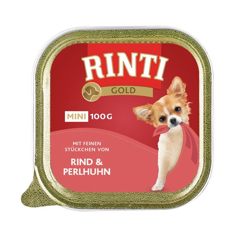 RINTI Gold mini 100g - Rind & Perlhuhn RINTI Gold mini 100g - Rind & Perlhuhn