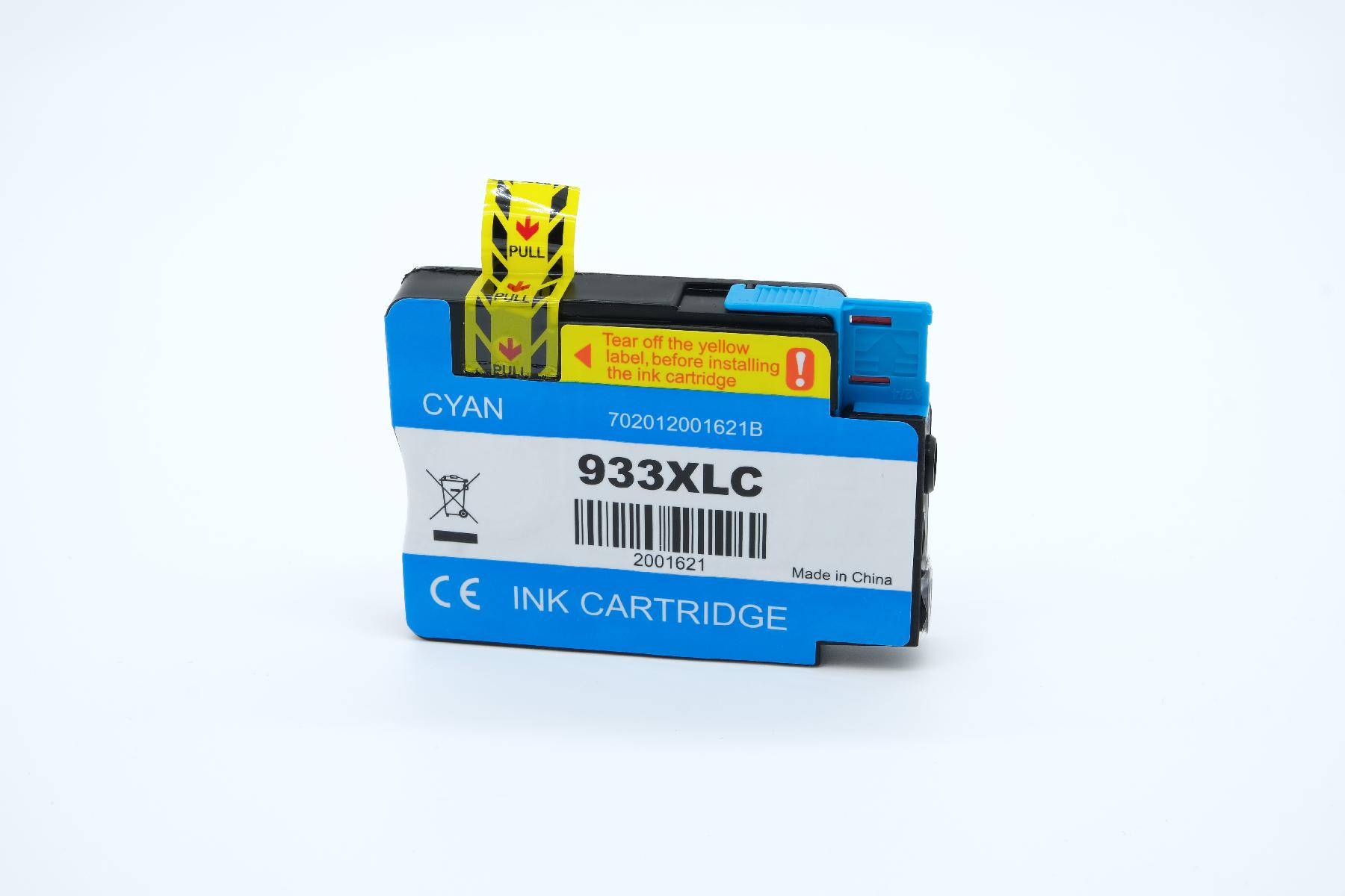 933CXL alternativ Tinte Cyan für HP / CN054AE / 13ml 933CXL alternativ Tinte Cyan für HP / CN054AE / 13ml