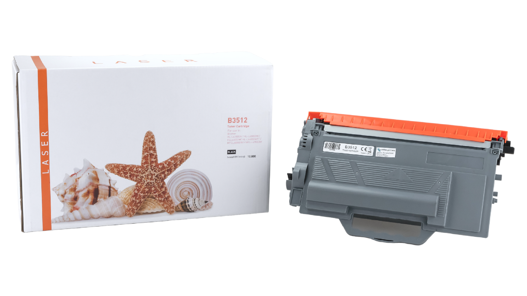 TN3512 alternativ Toner schwarz für Brother / TN3512 / 12.000 Seiten TN3512 alternativ Toner schwarz für Brother / TN3512 / 12.000 Seiten