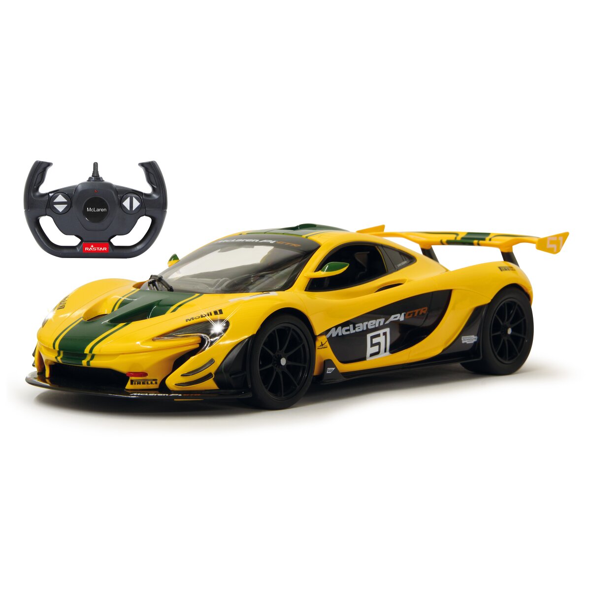 McLaren P1 GTR 1:14 gelb 2,4GHz McLaren P1 GTR 1:14 gelb 2,4GHz
