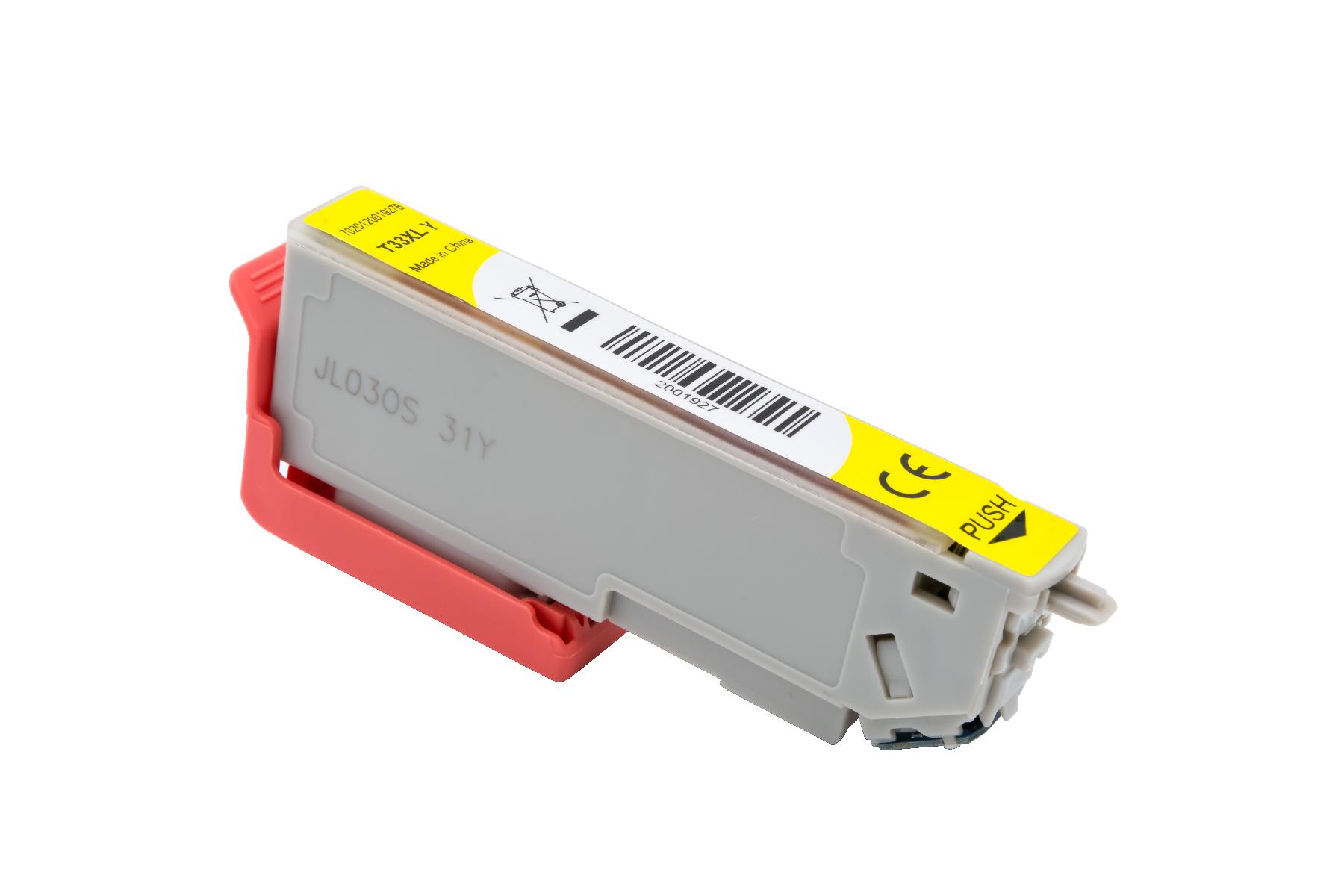 T33XLY alternativ Tinte gelb für Epson / C13T33644010 / 12ml T33XLY alternativ Tinte gelb für Epson / C13T33644010 / 12ml