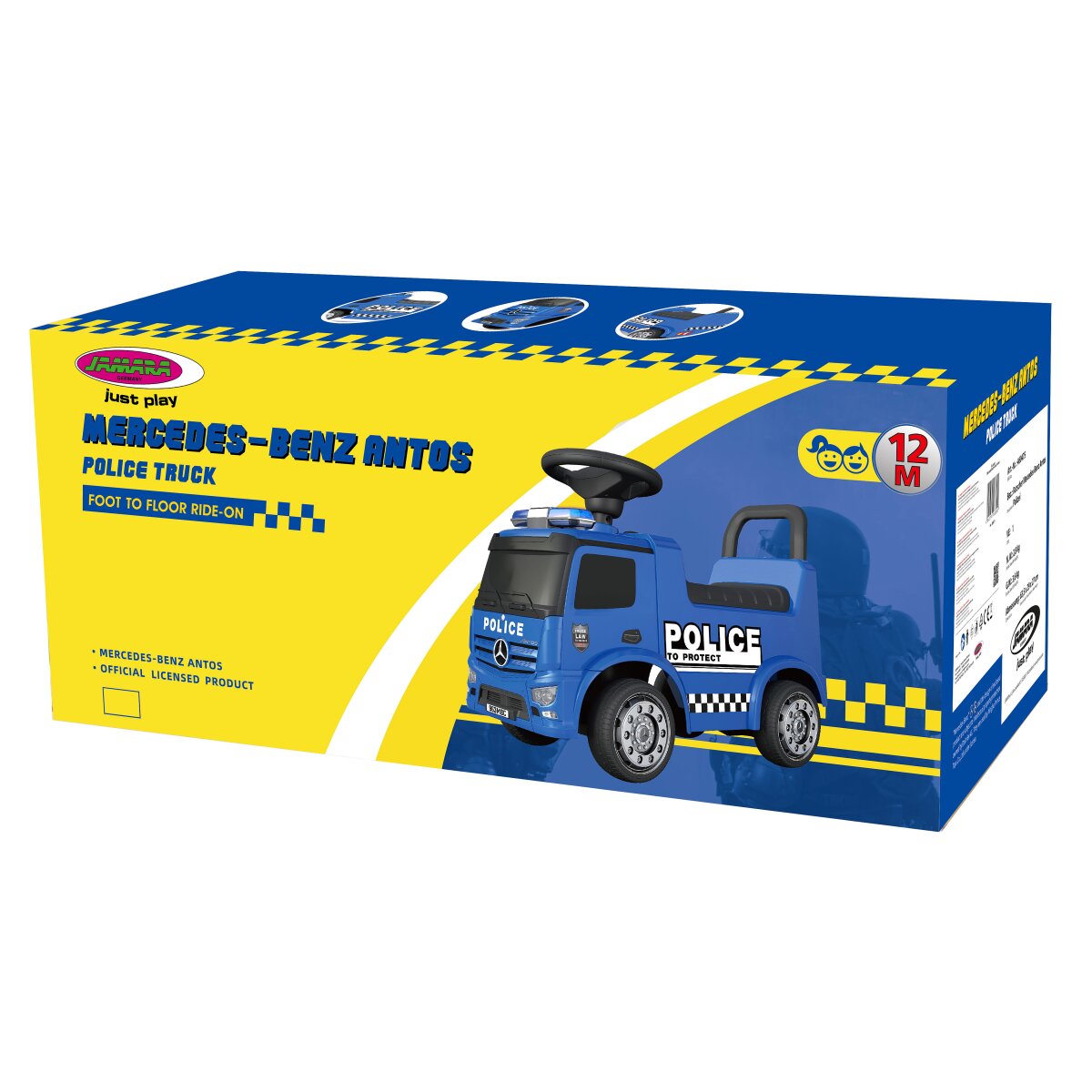 Rutscher Mercedes-Benz Antos Polizei 2in1