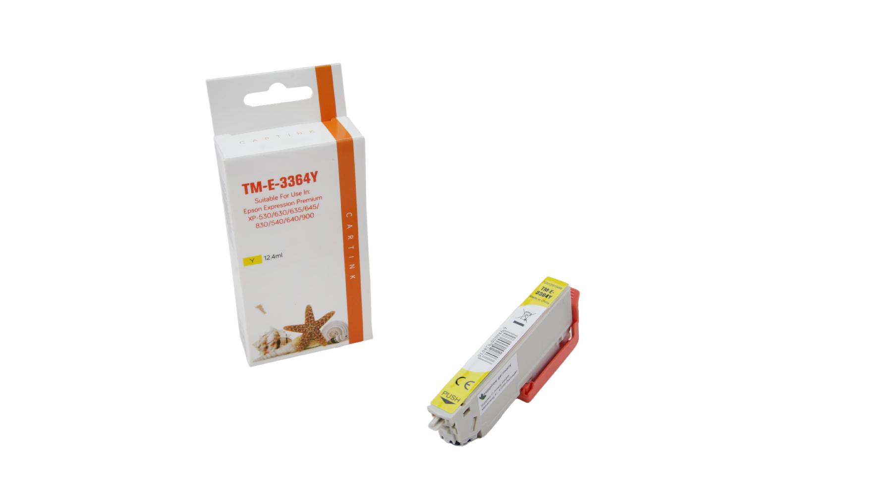 T33XLY alternativ Seestern Tinte gelb / C13T33644010 / 12,4ml T33XLY alternativ Seestern Tinte gelb / C13T33644010 / 12,4ml