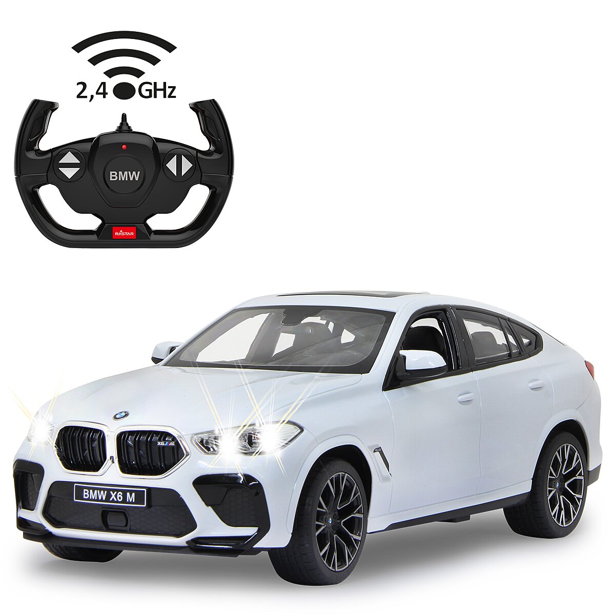 BMW X6 M 1:14 weiß 2,4GHz
