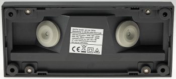LED Wandleuchte "KWL-158", Anthrazit, IP65, 3W, 172Lm, Kunststoff, warmweiß