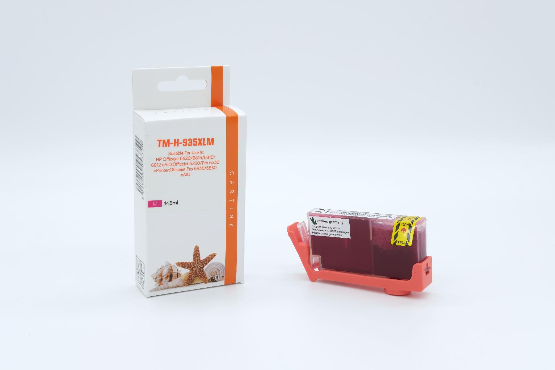 935XLM Refill Tinte Magenta für HP / C2P25AE / 11ml 935XLM Refill Tinte Magenta für HP / C2P25AE / 11ml
